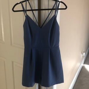 Blue ASOS romper